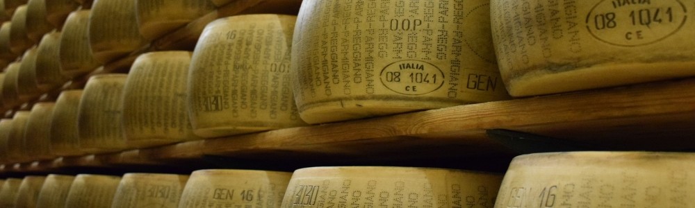 Geschenkidee - original Parmesan aus Italien